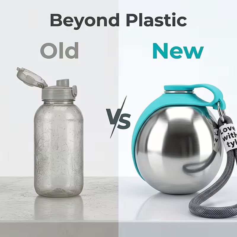 Petnello™ 2-in-1 Portable Dog Water Bottle