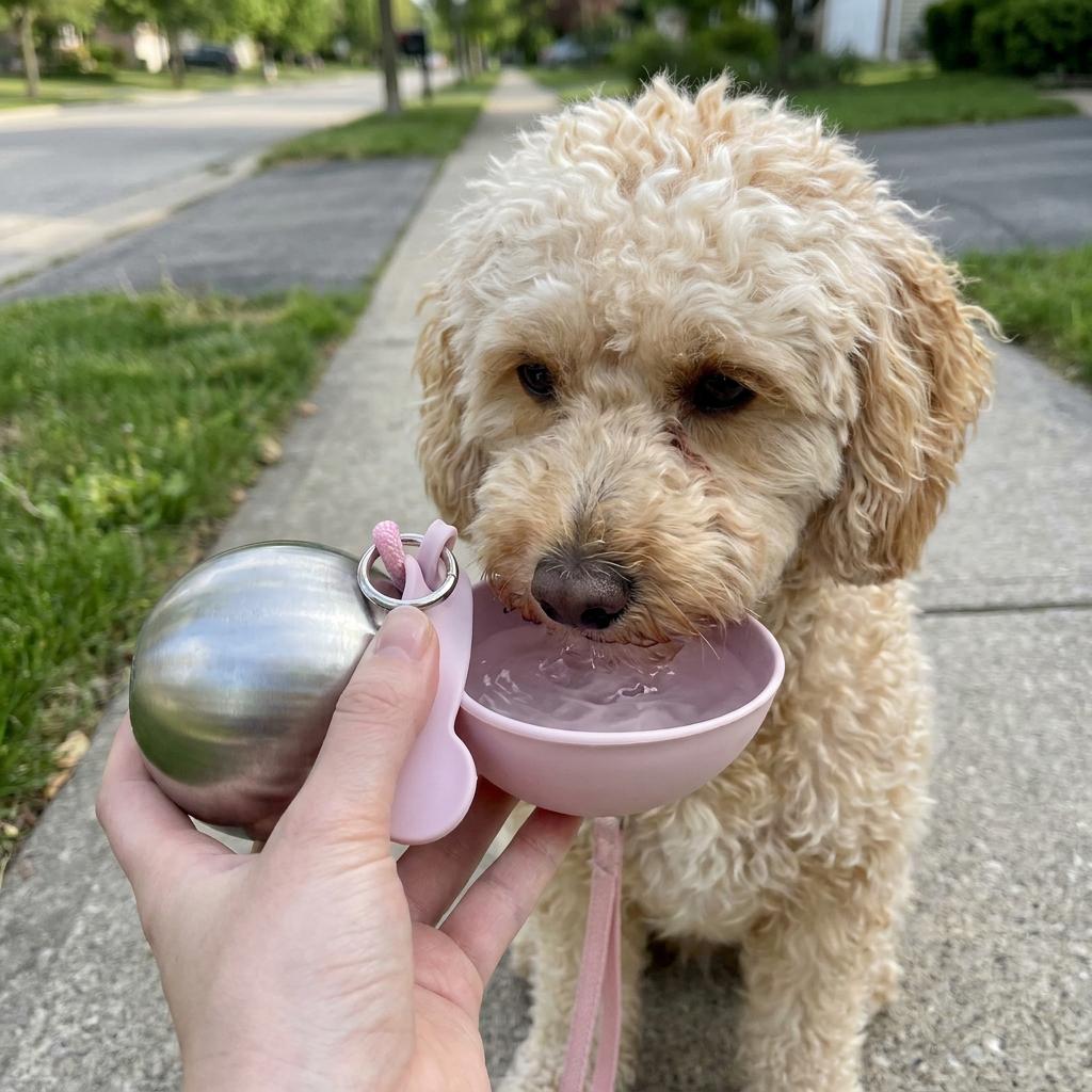 Petnello™ 2-in-1 Portable Dog Water Bottle