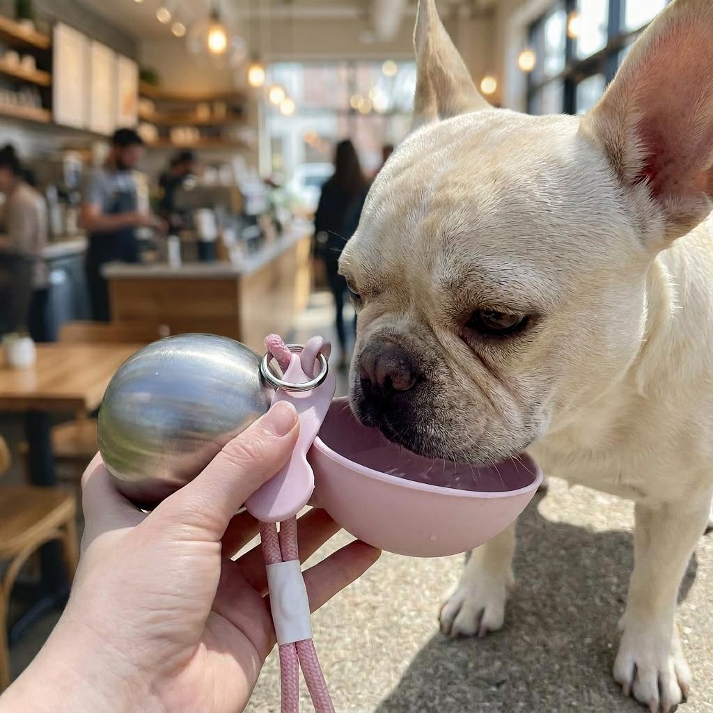 Petnello™ 2-in-1 Portable Dog Water Bottle